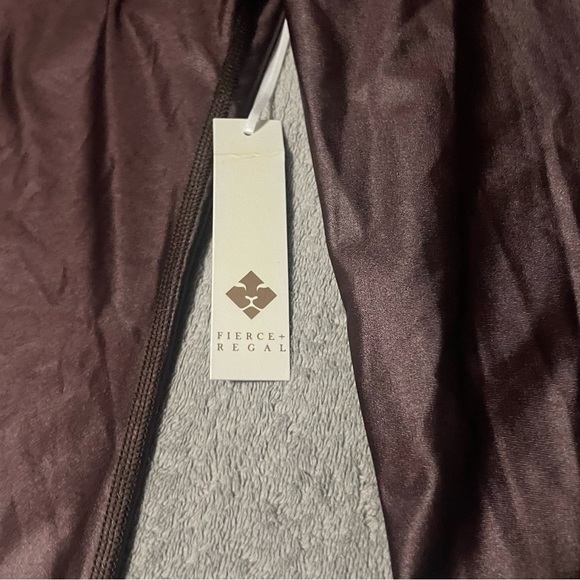 Fierce + Regal the one sleeve top in brown size medium new with tags - Picture 3 of 10